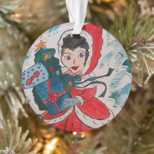 Weihnachten: Helfer Ornament