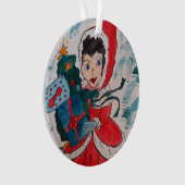 Weihnachten: Helfer Ornament (Vorderseite)