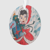 Weihnachten: Helfer Ornament (Vorderseite)