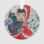 Weihnachten: Helfer Ornament (Vorderseite)