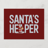 Weihnachten: Helfer Postkarte (Vorderseite)
