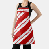 Weihnachten - Helfer Rot Streifen Schürze (InSitu)