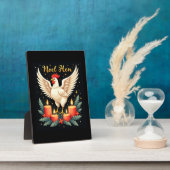 Weihnachten Hen Chicken Fotoplatte (Seite)