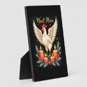 Weihnachten Hen Chicken Fotoplatte (Seite)