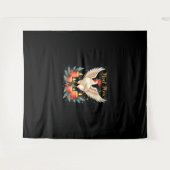Weihnachten Hen Chicken Wandteppich (Vorderseite (Horizontal))
