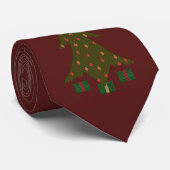 Weihnachten Herren's Neck Tie Krawatte (Gerollt)