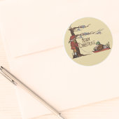 Weihnachten Herz-Aufkleber