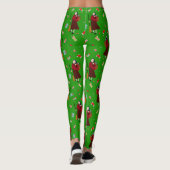Weihnachten Hexe Befana Leggings (Rückseite)