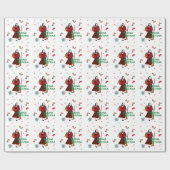 Weihnachten Hexe buona Befana Geschenkpapier (Flach)