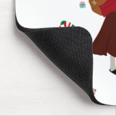 Weihnachten Hexe buona Befana Mousepad (Ecke)