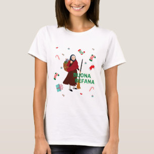 Weihnachten Hexe buona Befana T-Shirt