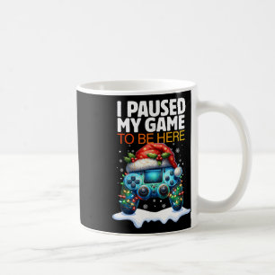Weihnachten hielt ich mein Spiel an, um hier zu se Kaffeetasse
