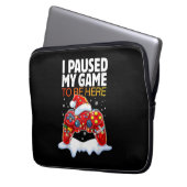 Weihnachten hielt ich mein Spiel an, um hier zu se Laptopschutzhülle (Vorderseite Links)