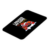 Weihnachten hielt ich mein Spiel an, um hier zu se Magnet (Linke Seite)