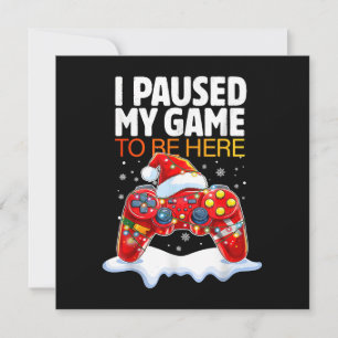 Weihnachten hielt ich mein Spiel an, um hier zu se Save The Date