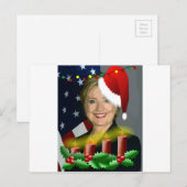 weihnachten hillary clinton (Vorne/Hinten)