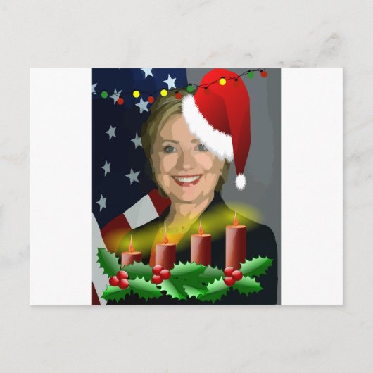weihnachten hillary clinton (Vorderseite)