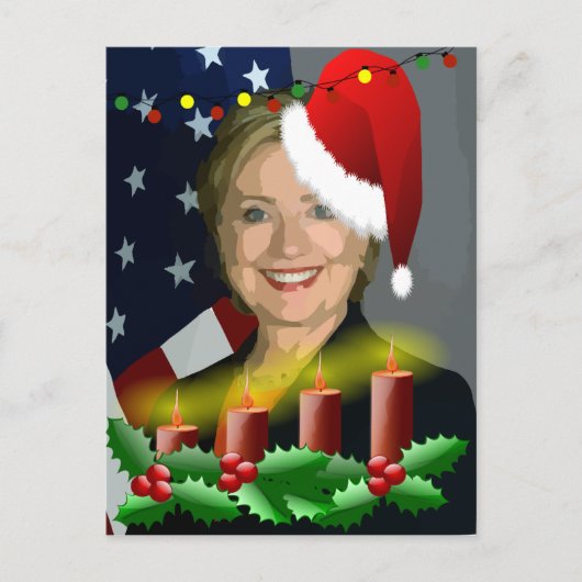 Weihnachten Hillary Clinton (Vorderseite)