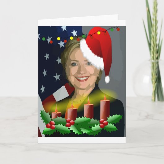 Weihnachten Hillary Clinton (Vorderseite)