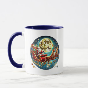 Weihnachten hinzufügen Monografie Santa Tasse