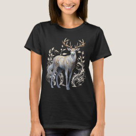 Weihnachten 🎄 Hirsch 🦌 Olivenöl der andere Renti T-Shirt