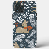 Weihnachten Hirsch Urlaub iPhone Case Mate (Rückseite)