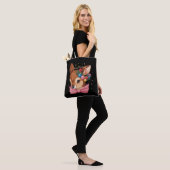 Weihnachten Hirschschwanz Retro Hirsche Vintager U Tasche (Am Model)