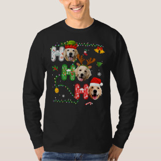 Weihnachten Ho Ho Ho Golden Retriever 351 T-Shirt