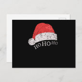 Weihnachten - Ho Ho Ho Postkarte (Vorne/Hinten)