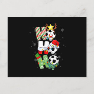 Weihnachten Ho-Ho-Ho Santa Rentier Fußball Xmas fü