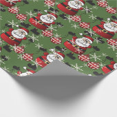 Weihnachten, Ho, Ho, Weihnachten Geschenkpapier (Ecke)