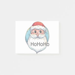 weihnachten ho santa claus post-it klebezettel