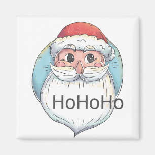 weihnachten ho weihnachtsmann magnet