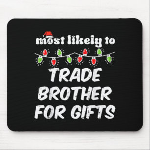 Weihnachten Höchstwahrscheinlich Handel Bruder Xma Mousepad