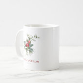 Weihnachten Hochzeit Dankeschön Tasse (Vorderseite Links)