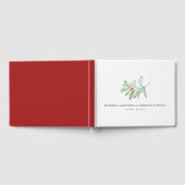 Weihnachten Hochzeit Gästebuch Botanisch (Voll)