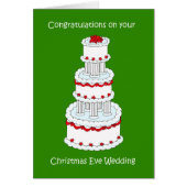 Weihnachten Hochzeit Glückwunsch (Vorne)