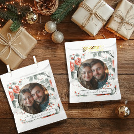 Weihnachten Hochzeit mit romantischem Bild Geschenktütchen