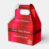 Weihnachten, Hochzeit, Satin Look Geschenkboxen Geschenkschachtel (Rückseite)