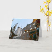 Weihnachten - Hof des Internationalen Gebäude - Karte (Gelbe Blume)