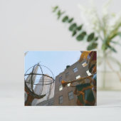 Weihnachten - Hof des Internationalen Gebäude - Postkarte (Stehend Vorderseite)