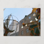 Weihnachten - Hof des Internationalen Gebäude - Postkarte (Vorderseite)