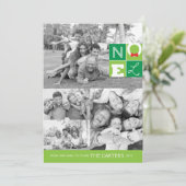 Weihnachten Holiday 12x18 Flat Card (Stehend Vorderseite)