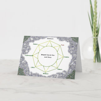 Weihnachten Holiday Grußkarte