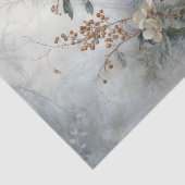 Weihnachten Holly Berry Blume im Winter Decoupage Seidenpapier (Ausschnitt)