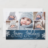 Weihnachten Holly Berry Rustic 5 FOTO (Vorderseite)