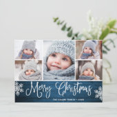 Weihnachten Holly Berry Rustic 5 FOTO (Stehend Vorderseite)