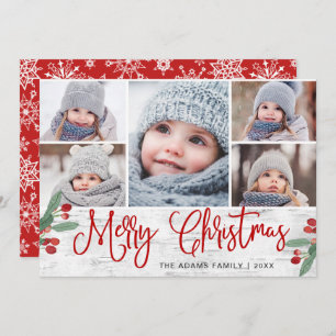 Weihnachten Holly Berry Rustic 5 FOTO