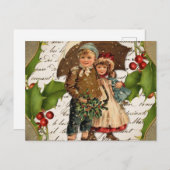 Weihnachten Holly Berry und Kinder (Vorne/Hinten)