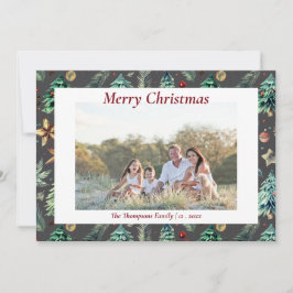 Weihnachten Holly Botanische Grüne Foto Kohle